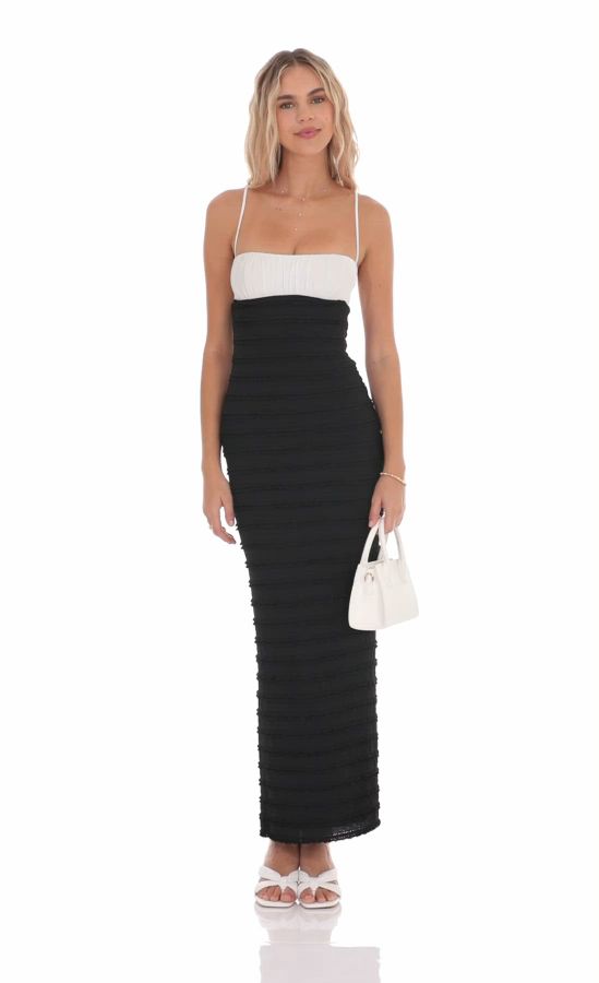 tights with little black dress Zapakasa Women Black and White Satin Black Tie Dress with Slit Mermaid  Strapless Long Formal Dress
