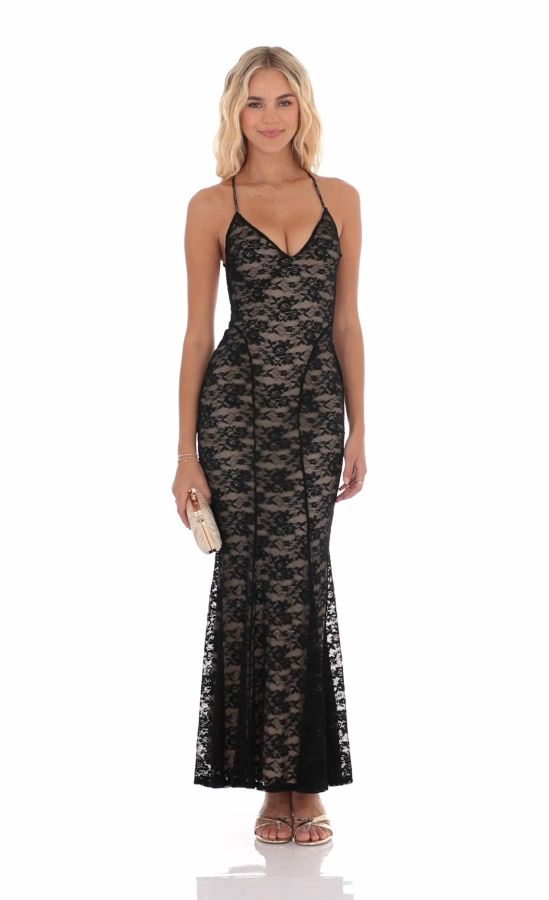 classy black leather dress Sweetheart Black Lace Mermaid Evening Gowns Prom Dresses with Sequins, –  QueenaBridal