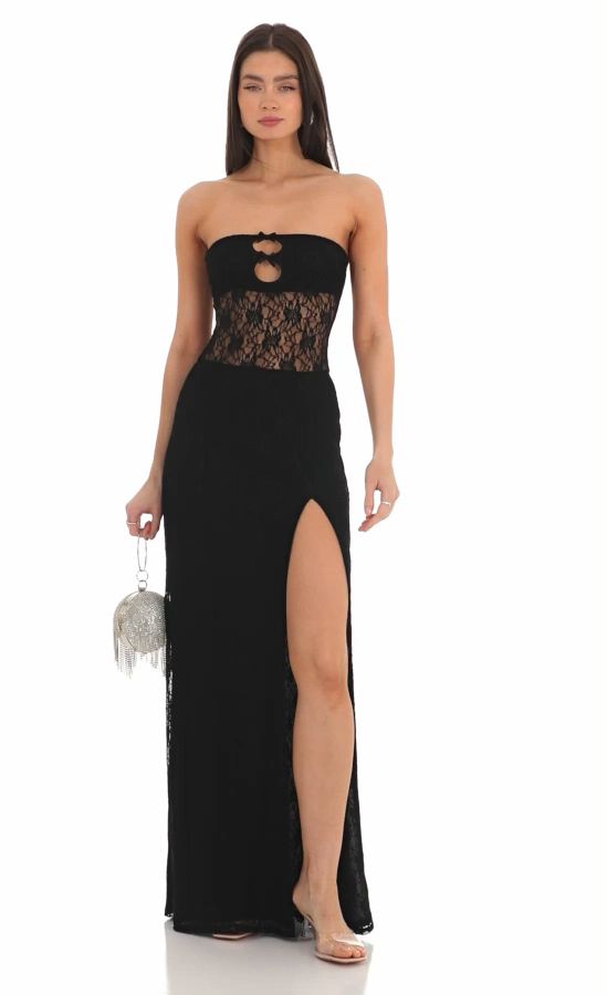 Search Results For Black Strapless Prom Dresses