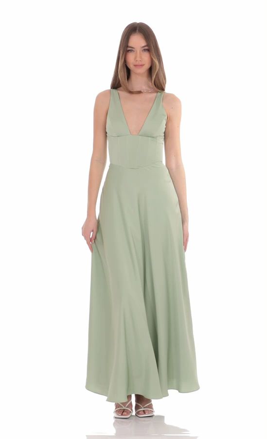 slim fit dress slacks Katia Maxi Dress ~ Tropic Nights Mesh – Show Me Your Mumu main image 1