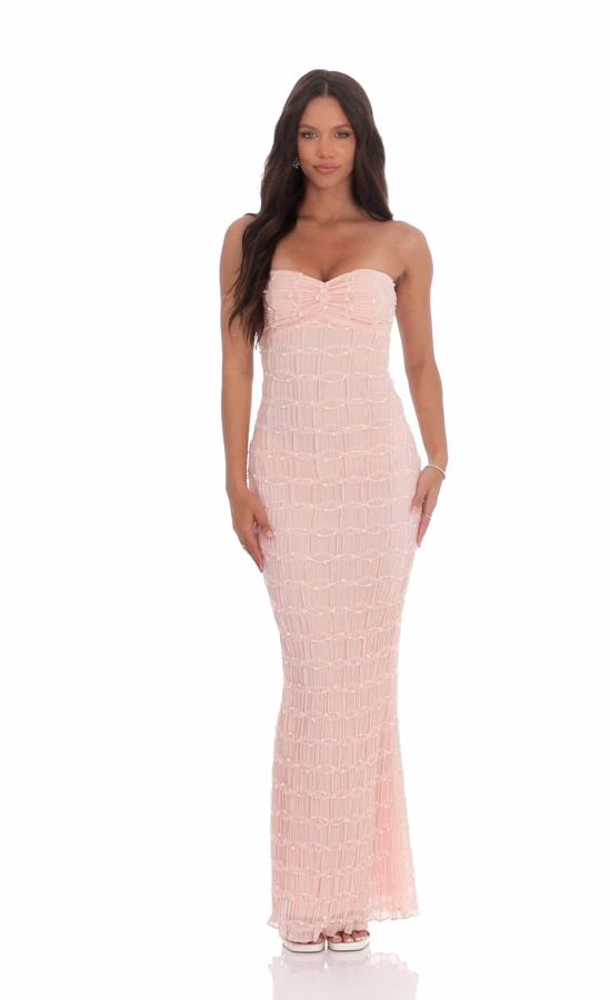 women maxi dresses with sleeves Laquin Long Sleeve Maxi Dress