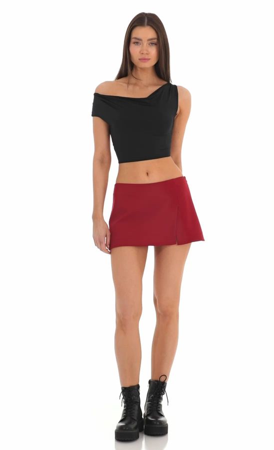 Studded mini skirt - Black - Ladies curated on LTK